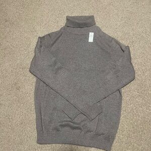 Old Navy Men's Charcoal Turtleneck Sweater